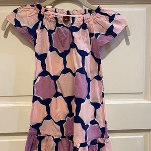 Tea Collection Girls 5 Cotton Short Sleeve Dress